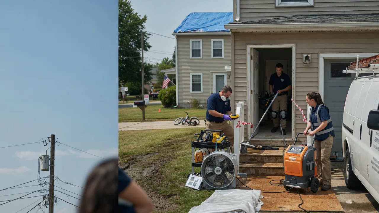 Water Damage Repair in Hillsdale, WY near me